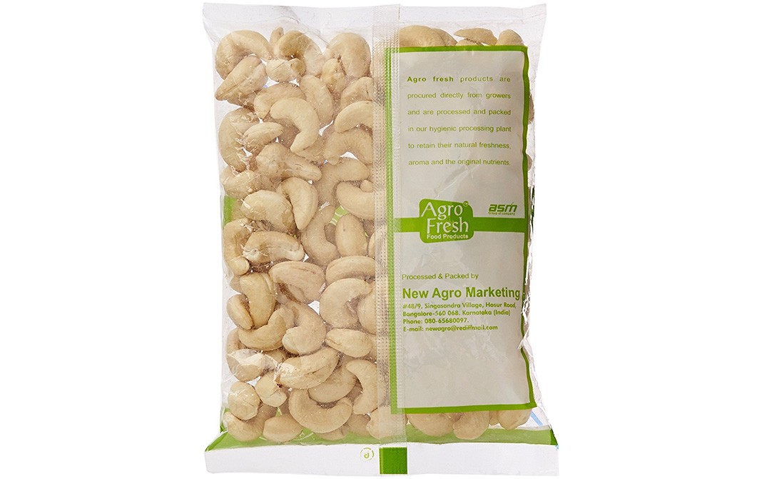 Agro Fresh Whole Cashewnut, W 320    Pack  200 grams